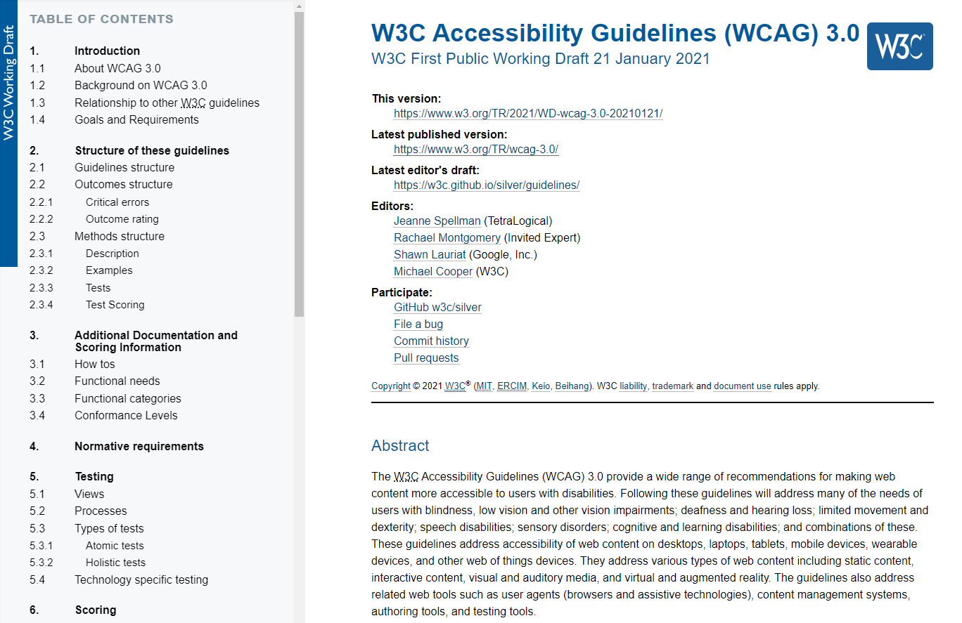 wcag 3.0-accesibilidad-pautas-novedades